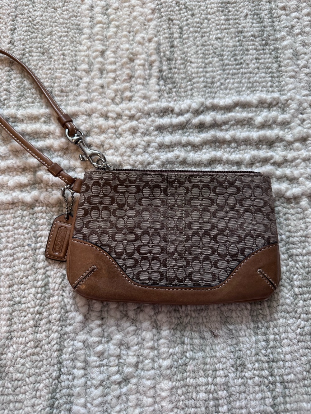 Coach Vintage Wristlet Pouch
